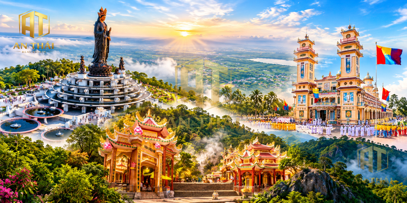 Toàn cảnh du lịch núi Bà Đen - Tòa Thánh Cao Đài Tây Ninh bứt phá mạnh mẽ